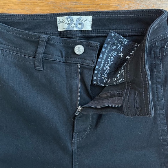 We The Free by Free People Flare Jeans in Black - Picture 6 of 10